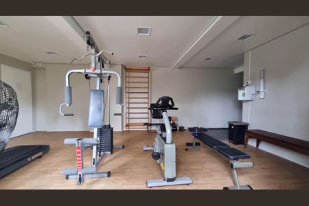 Apartamento para alugar com 38m², 1 quarto e 1 vaga Apartamento para alugar com 38m², 1 quarto e 1 vagaÁrea comum - Academia