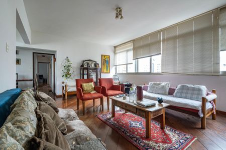 Sala de apartamento para alugar com 3 quartos, 140m² em Cerqueira César, São Paulo