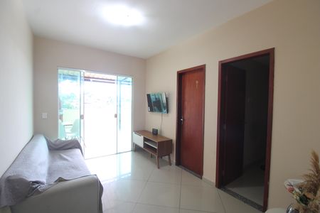 Sala de apartamento à venda com 2 quartos, 77m² em Curicica, Rio de Janeiro
