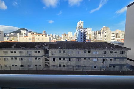 Vista da Varanda de apartamento para alugar com 1 quarto, 70m² em Canto do Forte, Praia Grande