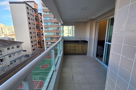 Varanda de apartamento para alugar com 1 quarto, 70m² em Canto do Forte, Praia Grande