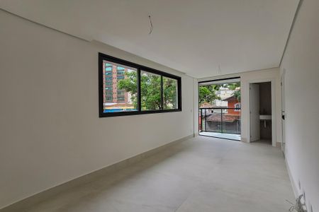 Sala de apartamento à venda com 3 quartos, 82m² em Santo Antônio, Belo Horizonte