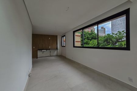 Sala de apartamento à venda com 3 quartos, 163m² em Santo Antônio, Belo Horizonte