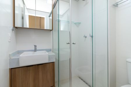 Apartamento para alugar com 106m², 2 quartos e 1 vagaBanheiro da Suíte 1