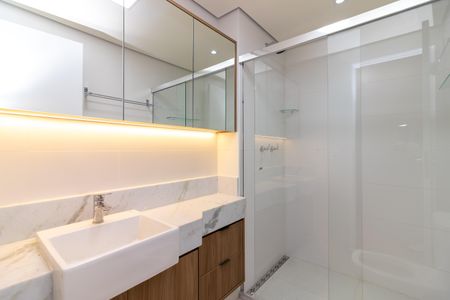 Apartamento para alugar com 106m², 2 quartos e 1 vagaBanheiro da Suíte 2