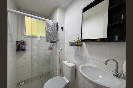 Banheiro Social de apartamento à venda com 2 quartos, 44m² em Vargem Grande, Rio de Janeiro