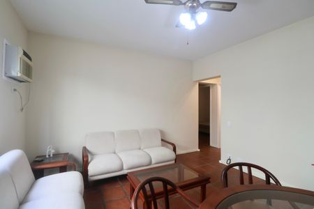 Sala de apartamento para alugar com 2 quartos, 68m² em Loteamento João Batista Julião, Guarujá