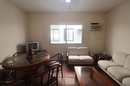 Sala de apartamento para alugar com 2 quartos, 68m² em Loteamento João Batista Julião, Guarujá