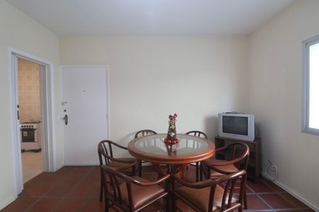 Sala de apartamento para alugar com 2 quartos, 68m² em Loteamento João Batista Julião, Guarujá