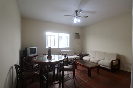 Sala de apartamento para alugar com 2 quartos, 68m² em Loteamento João Batista Julião, Guarujá