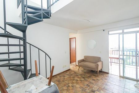 sala de apartamento para alugar com 3 quartos, 120m² em Jaraguá, Belo Horizonte