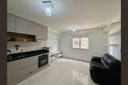 Sala de apartamento para alugar com 1 quarto, 32m² em Jardim Caravelas, São Paulo