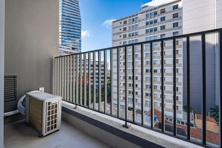 Studio - Varanda de kitnet/studio à venda com 1 quarto, 23m² em Jardim Paulistano, São Paulo