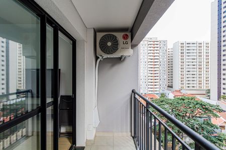 Apartamento para alugar com 32m², 1 quarto e sem vaga Apartamento para alugar com 32m², 1 quarto e sem vagaVaranda da Sala/cozinha