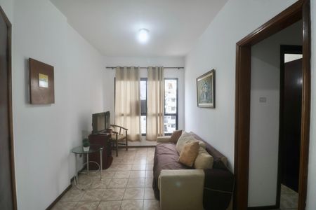 Sala de apartamento para alugar com 1 quarto, 52m² em Jardim Las Palmas, Guarujá