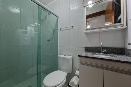 Apartamento para alugar com 50m², 2 quartos e 1 vaga Apartamento para alugar com 50m², 2 quartos e 1 vagaBanheiro da suite