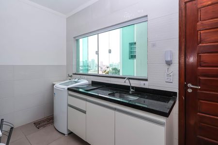 Sala e Cozinha de apartamento para alugar com 1 quarto, 34m² em Vila São José, São Paulo