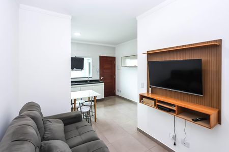 Sala e Cozinha de apartamento para alugar com 1 quarto, 34m² em Vila São José, São Paulo