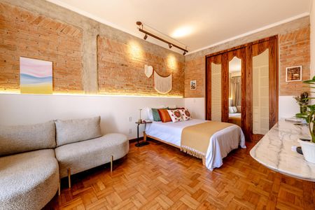 Sala/Quarto de kitnet/studio para alugar com 1 quarto, 35m² em Vila Buarque, São Paulo