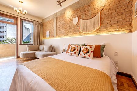 Studio para alugar com 35m², 1 quarto e sem vagaSala/Quarto