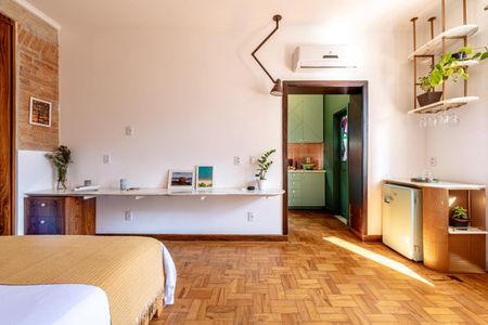 Studio para alugar com 35m², 1 quarto e sem vagaSala/Quarto