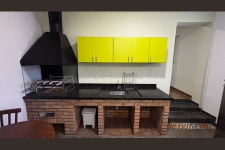 Cozinha de casa para alugar com 1 quarto, 30m² em Vila Floresta, Santo André