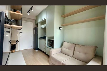 Studio à venda com 30m², 1 quarto e sem vagaSala