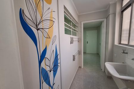 Área de Serviço de apartamento para alugar com 3 quartos, 88m² em Vila Santa Teresa, Santo André