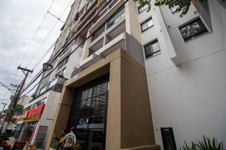 Studio para alugar com 26m², 1 quarto e sem vaga Studio para alugar com 26m², 1 quarto e sem vagaFachada