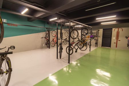 Studio para alugar com 26m², 1 quarto e sem vaga Studio para alugar com 26m², 1 quarto e sem vagaÁrea comum - Bicicletário