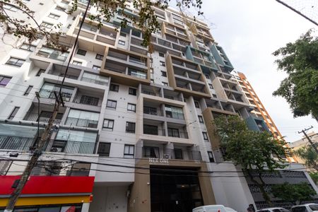 Studio para alugar com 26m², 1 quarto e sem vaga Studio para alugar com 26m², 1 quarto e sem vagaFachada