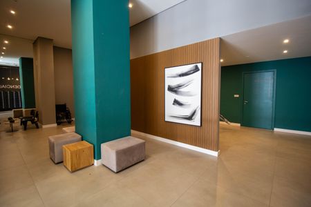 Studio para alugar com 26m², 1 quarto e sem vaga Studio para alugar com 26m², 1 quarto e sem vagaÁrea comum - Hall