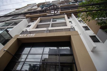 Studio para alugar com 26m², 1 quarto e sem vaga Studio para alugar com 26m², 1 quarto e sem vagaFachada