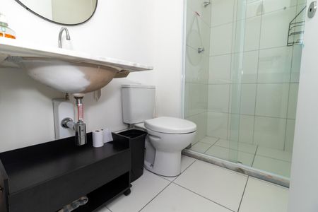 Studio para alugar com 26m², 1 quarto e sem vaga Studio para alugar com 26m², 1 quarto e sem vagaBanheiro