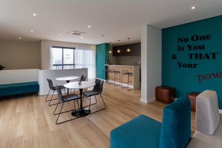 Studio para alugar com 26m², 1 quarto e sem vaga Studio para alugar com 26m², 1 quarto e sem vagaÁrea comum - Espaço Multiuso