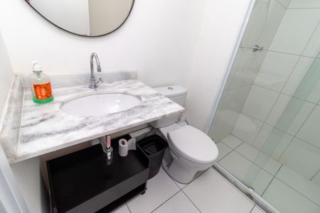 Studio para alugar com 26m², 1 quarto e sem vaga Studio para alugar com 26m², 1 quarto e sem vagaBanheiro