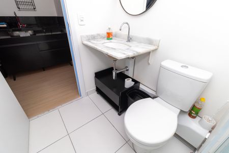 Studio para alugar com 26m², 1 quarto e sem vaga Studio para alugar com 26m², 1 quarto e sem vagaBanheiro