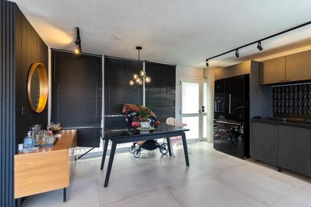 Sala de Jantar de apartamento para alugar com 1 quarto, 110m² em Jardim das Laranjeiras, São Paulo