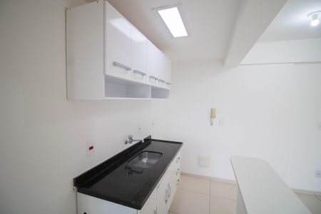 Cozinha de apartamento para alugar com 1 quarto, 35m² em Jardim Paraíso, São Paulo