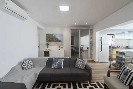 Sala de apartamento para alugar com 4 quartos, 200m² em Enseada, Guarujá