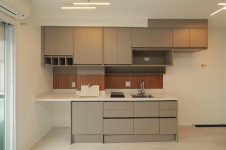 Cozinha de kitnet/studio para alugar com 1 quarto, 32m² em Vila Mariana, São Paulo