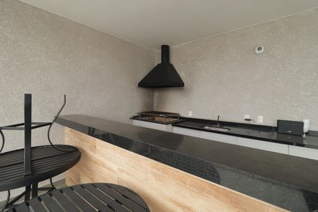 Área comum - Churrasqueira de kitnet/studio para alugar com 1 quarto, 32m² em Vila Mariana, São Paulo