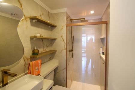 Apartamento à venda com 78m², 2 quartos e 1 vagaBanheiro Social