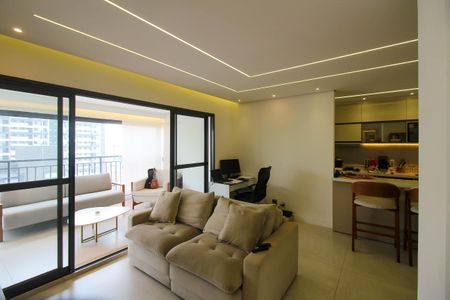 Sala de apartamento à venda com 2 quartos, 78m² em Jardim Independência, São Paulo