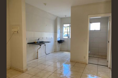 Cozinha de apartamento para alugar com 2 quartos, 47m² em Jardim Itaú, Ribeirão Preto
