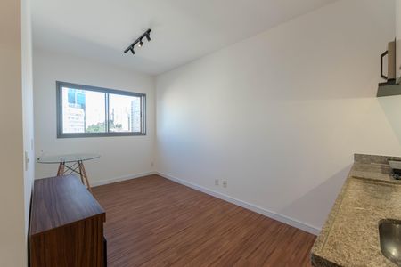 Sala de apartamento para alugar com 1 quarto, 26m² em Bela Vista, São Paulo