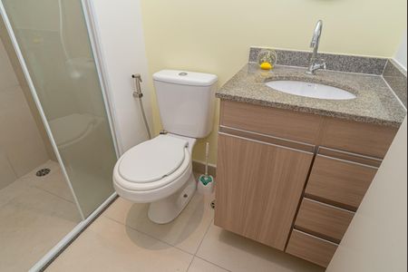 Banheiro de apartamento à venda com 1 quarto, 26m² em Bela Vista, São Paulo