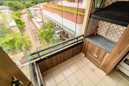 Varanda da Sala de kitnet/studio para alugar com 1 quarto, 35m² em Jabaquara, São Paulo