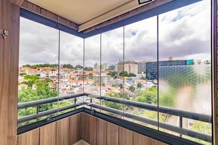 Varanda da Sala de kitnet/studio para alugar com 1 quarto, 35m² em Jabaquara, São Paulo