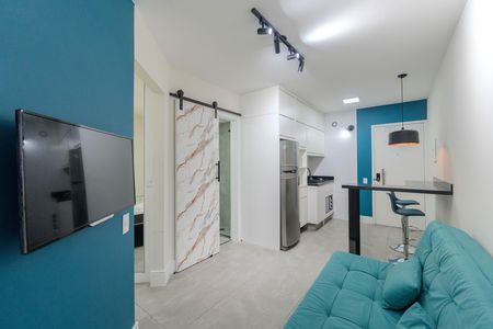 Sala de apartamento à venda com 1 quarto, 30m² em Bela Vista, São Paulo